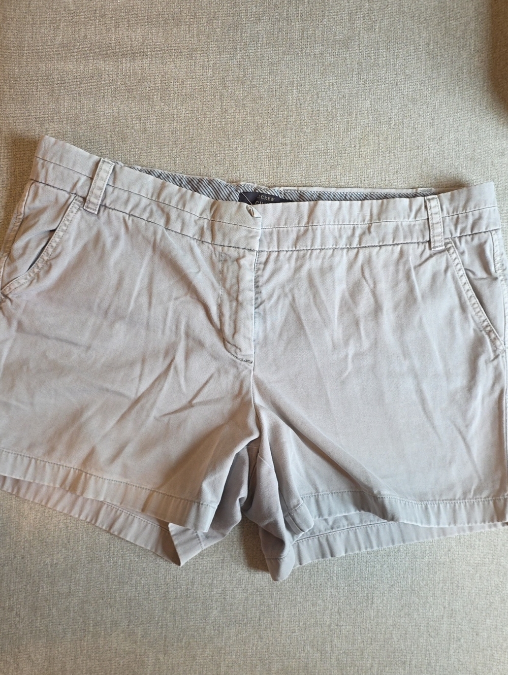 J. Crew Grey Chino Short 16